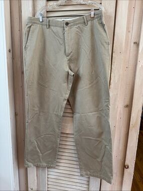 Dockers D3 Men's Khaki Straight Chinos Relaxed Fit 38x32